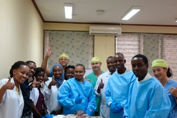 group of doctors