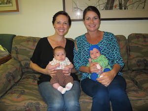 Lauren & Britt and Babies